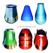 Запасные части для конусной дробилки, футеровка чаш от OEM Top10 китайских брендов дробилки
